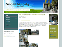 Tablet Screenshot of mulcahyarchitect.ie